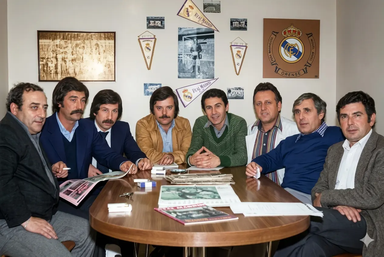 Fotografía histórica de la Peña
