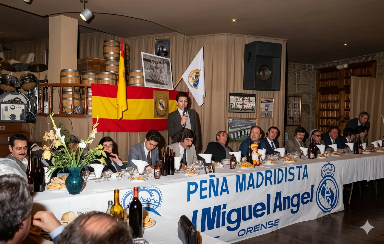 Fotografía histórica de la Peña