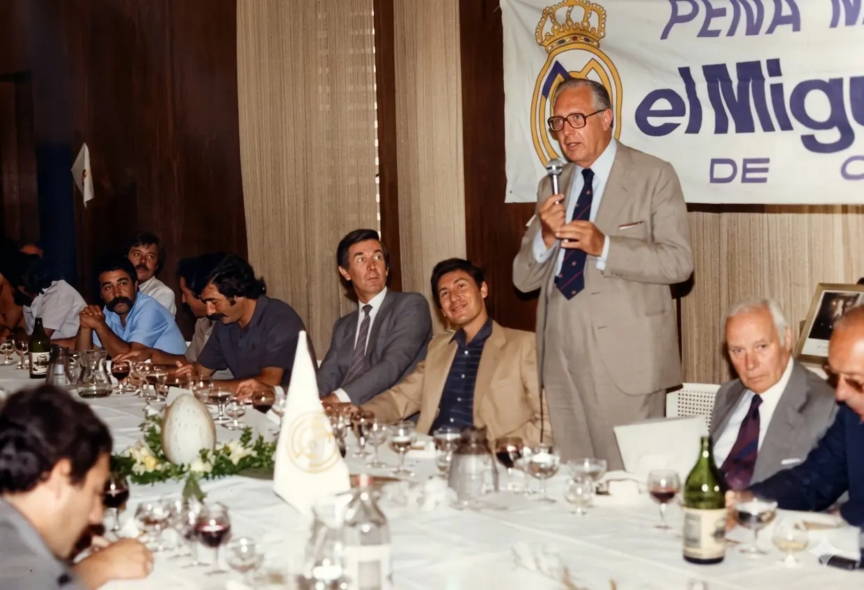 Fotografía histórica de la Peña